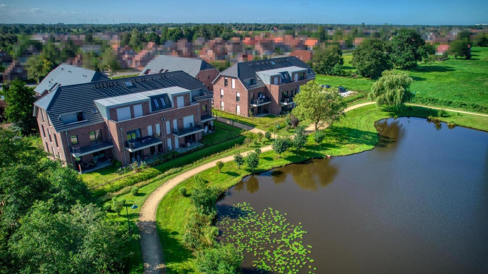 Tomkes Ferienwohnung Am See Rhauderfehn Exterior foto